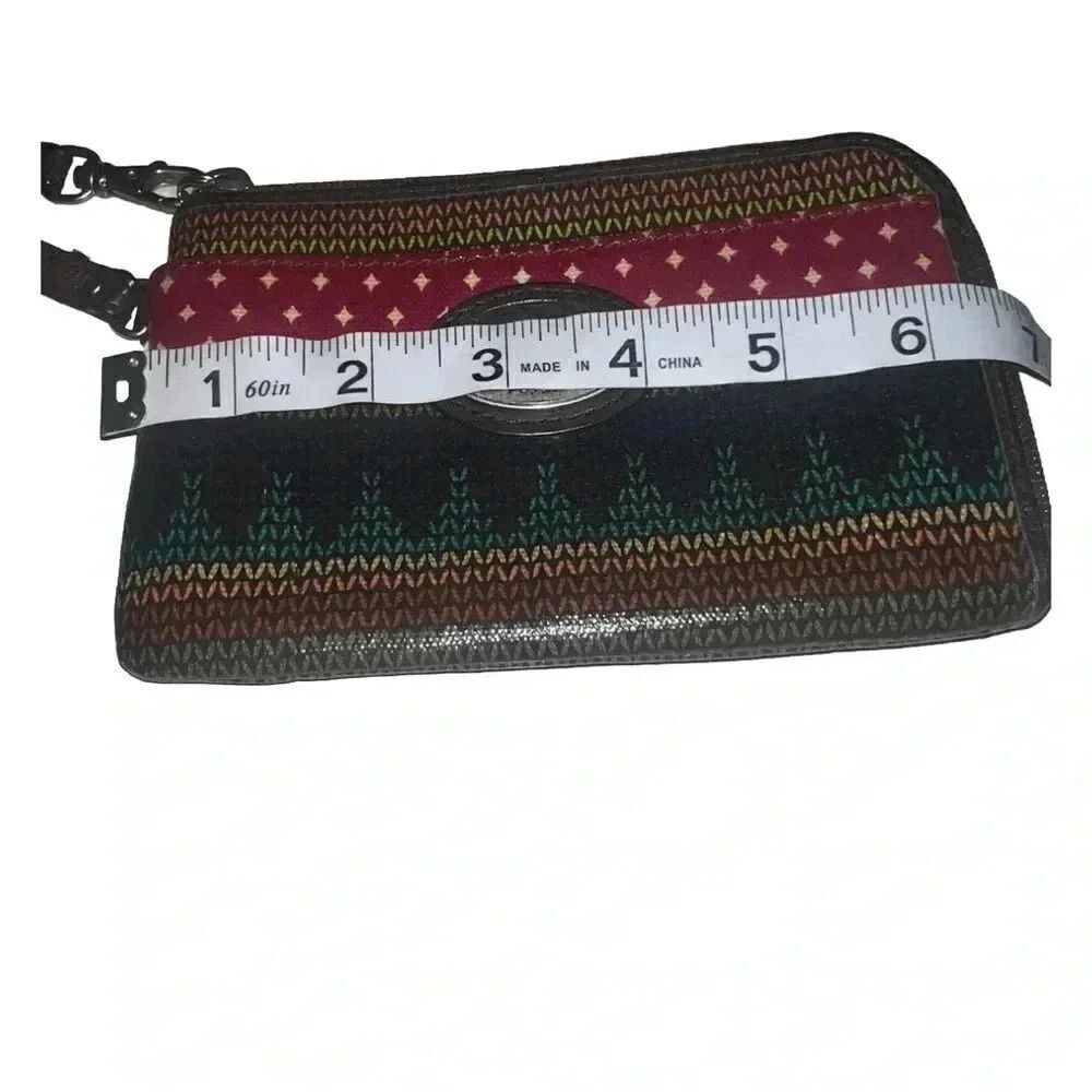 Fossil Key-Per Wallet Multi Compartment Midwestern Wallet - Picture 5 of 7